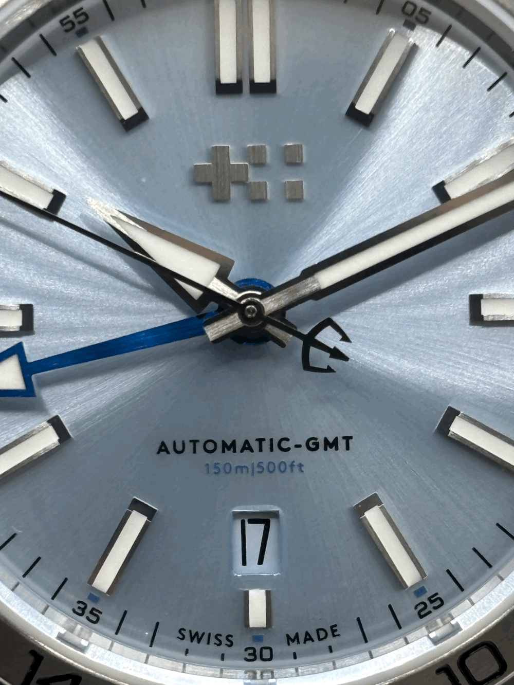 SOLD WH1202 C63 Sealander GMT Air Blue dial (07/2025) — Ward Hoard