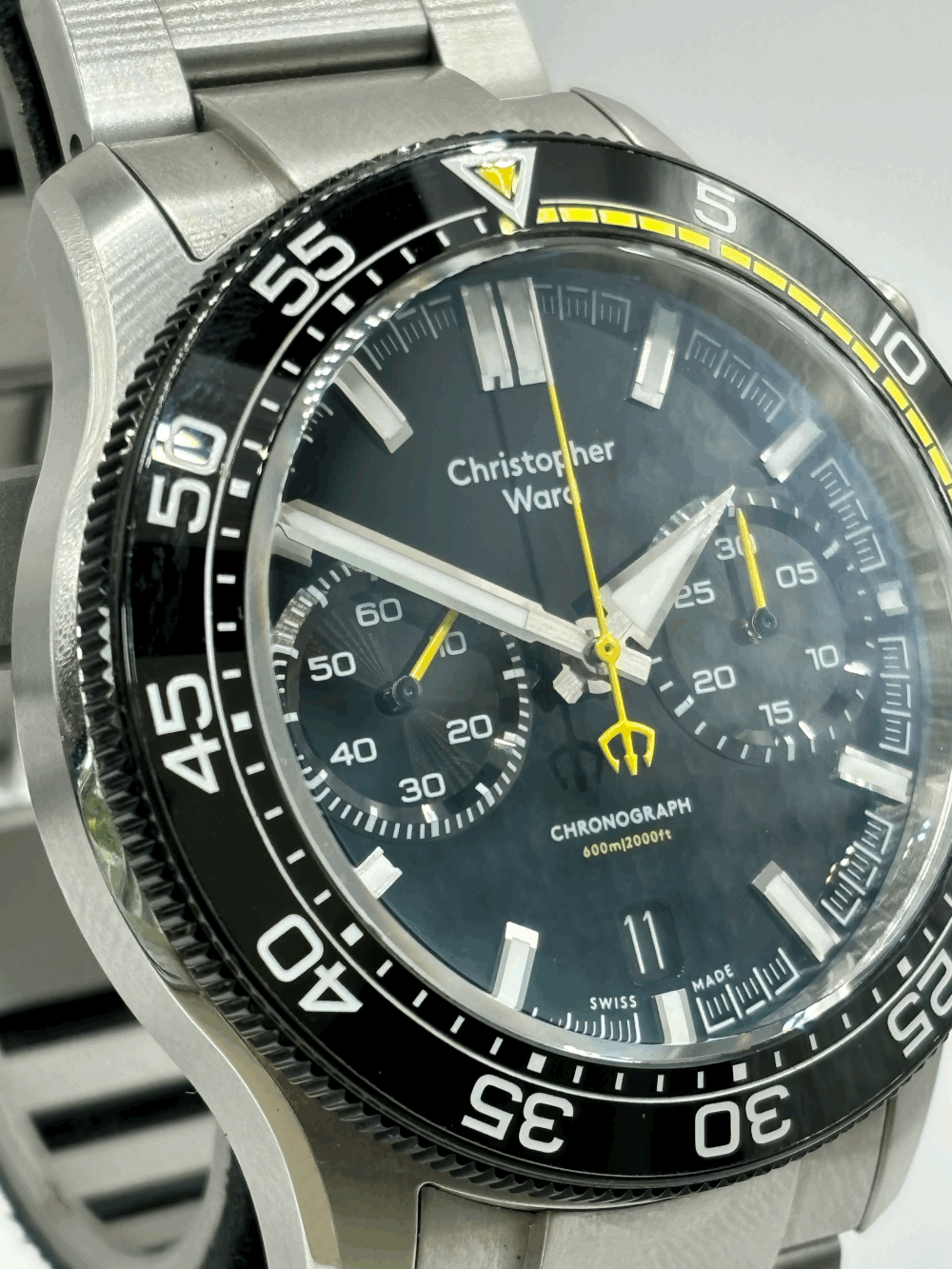 SOLD WH397 - C60 Chronograph 'BumbleBeast' (07/2021) — Ward Hoard