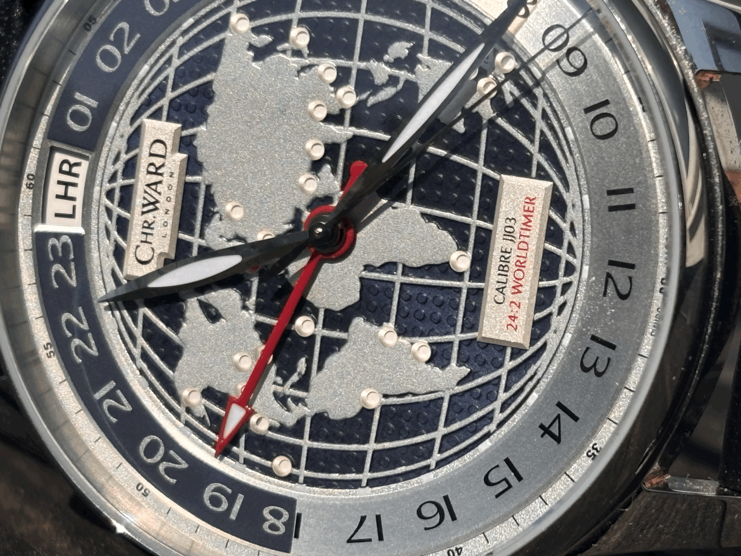 SOLD WH938 - C900 Worldtimer (undated) — Ward Hoard