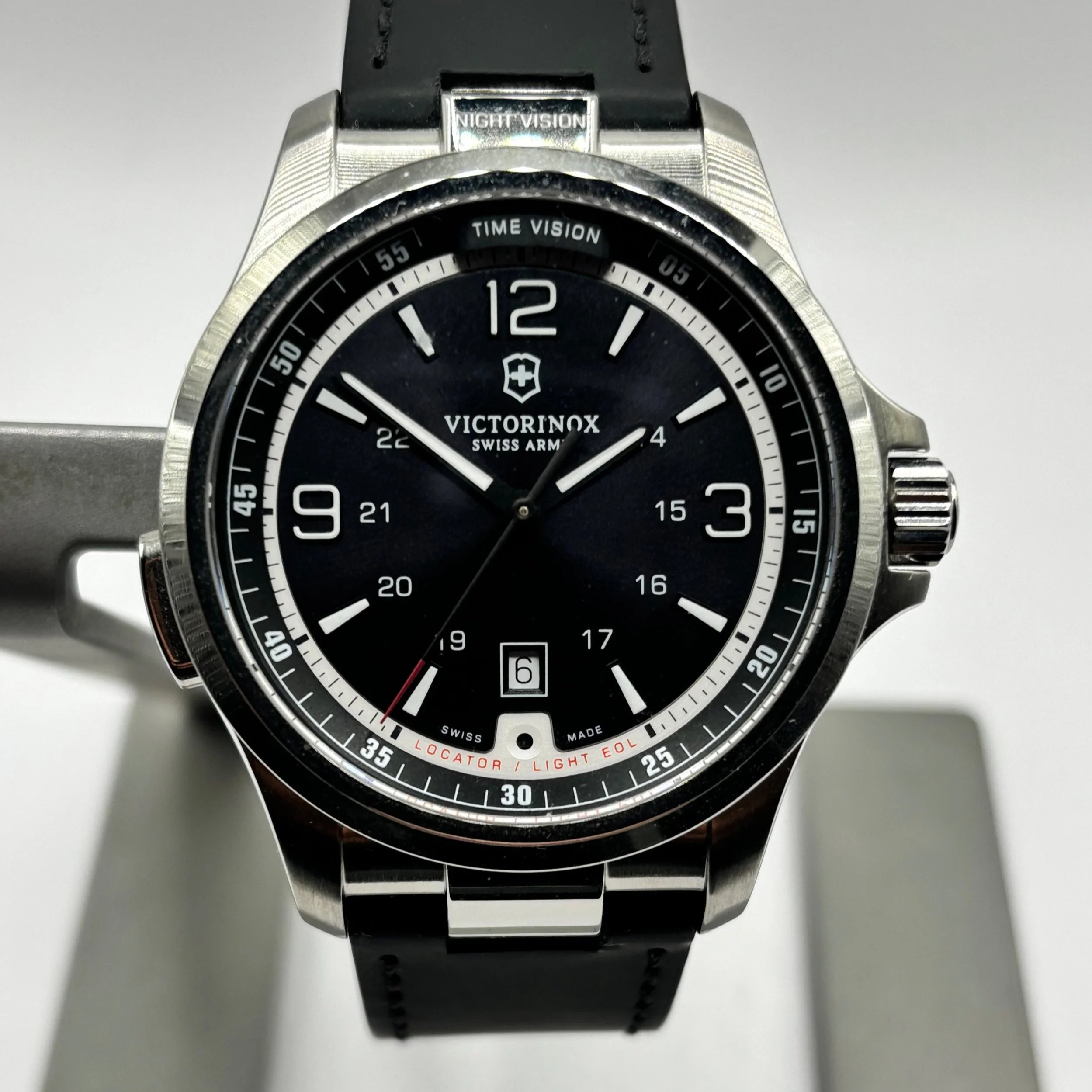 Sold WH818 Victorinox Night Vision 42mm built in torch! (undated)