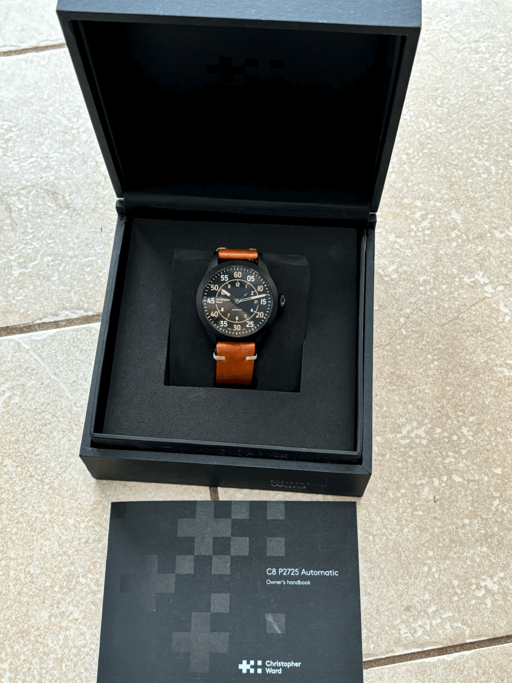 SOLD WH374 C8 P2725 Automatic 44mm Aviation watch (06/2018