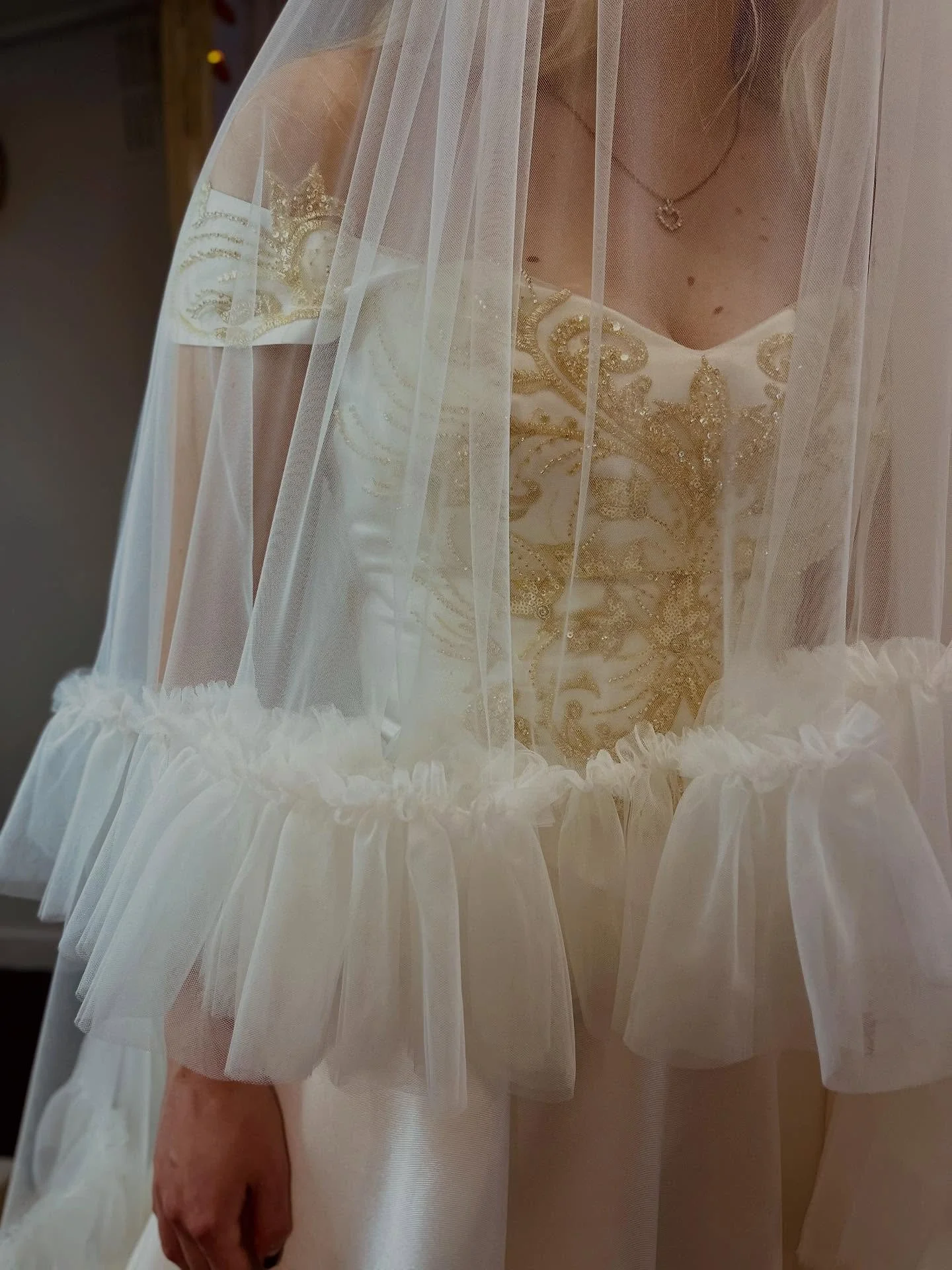 Looking back at Fran's beautiful handmade corset top. From initial consultations to fabric picking, plain top fitting, and final fitting. 
Your dream dress doesn’t exist… yet.
But it can—crafted by hand, just for you.
#misshebrida