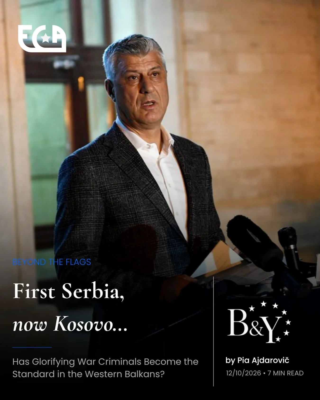 On September 16, Hashim Tha&ccedil;i, the former president of Kosovo, was sentenced to 25 years in prison after being found guilty of war crimes in the context of the Kosovo War, including murder and torture ⚖️. However, the reaction in Kosovo to the