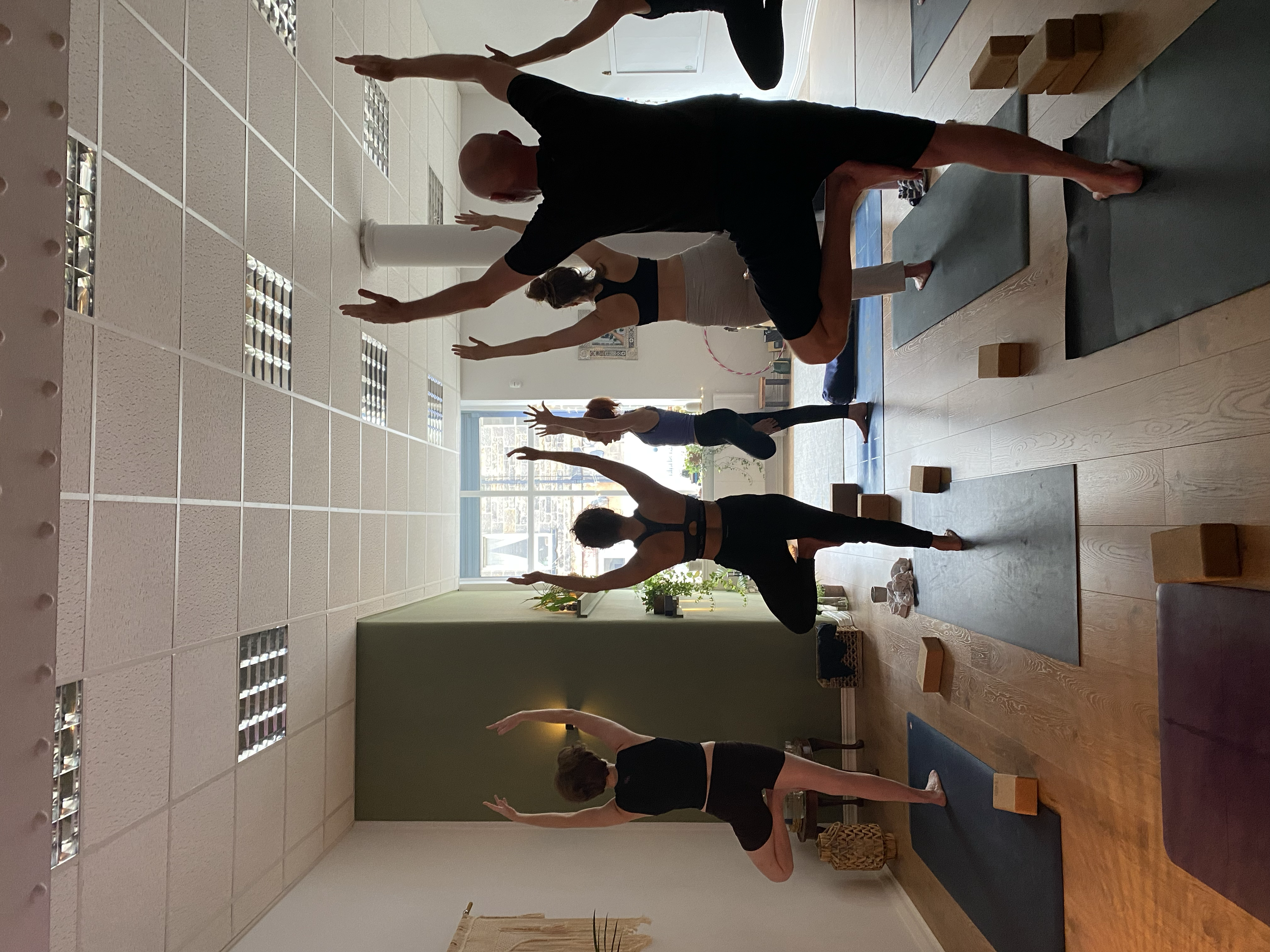 yoga teachers tree pose 