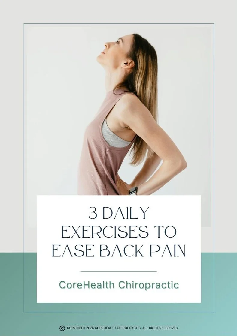 3 Daily exercises to ease back pain