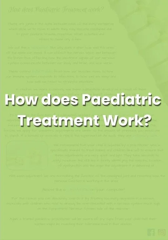 How does paediatric treatment work?