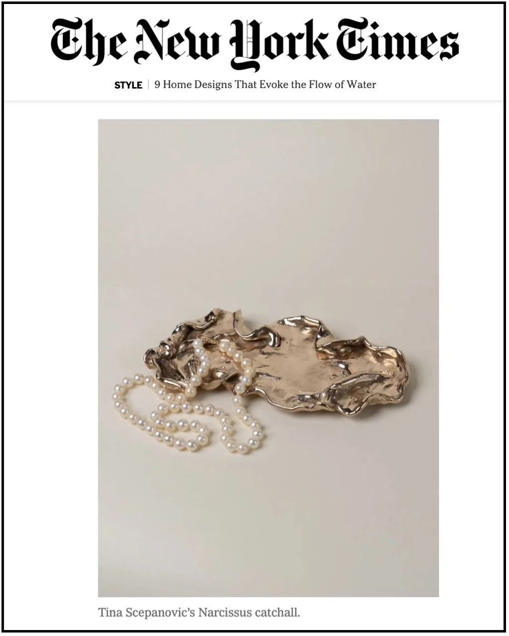 New York Times Tina Scepanovic