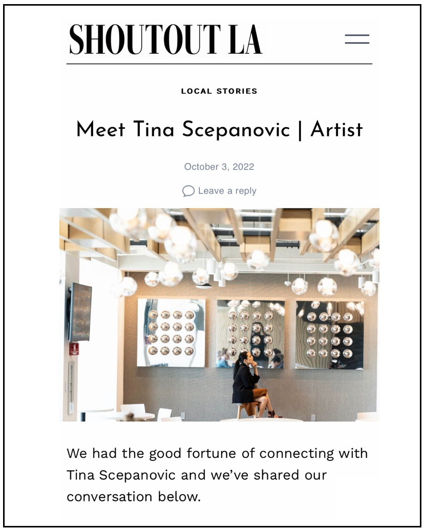 Tina Scepanovic Social Impact