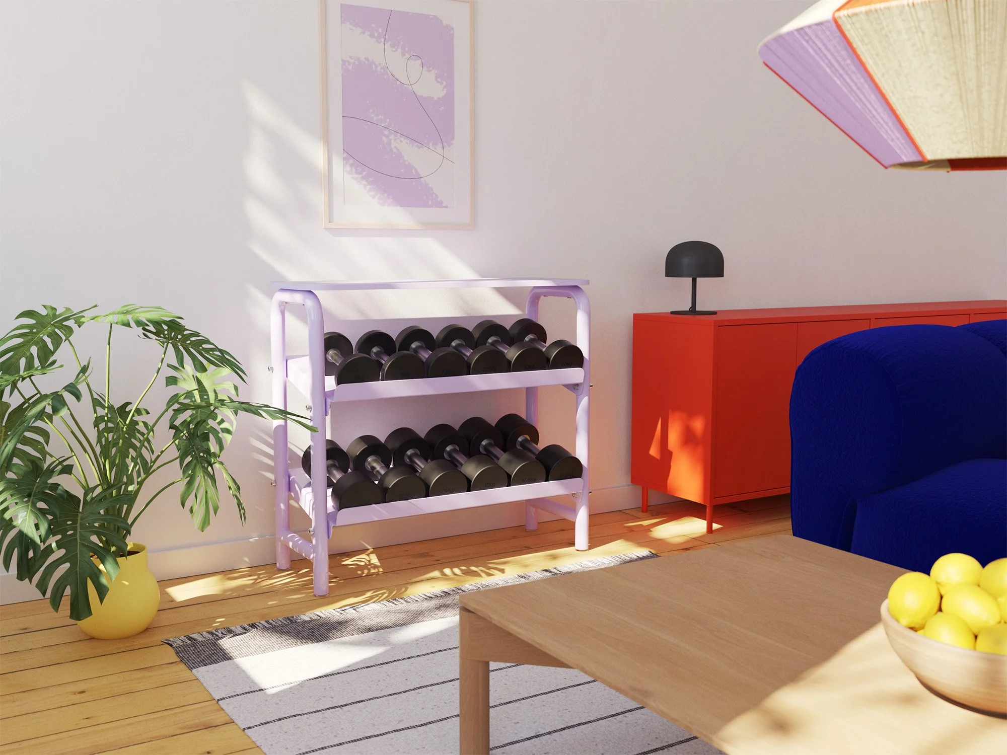 Tubo Dumbbell Rack