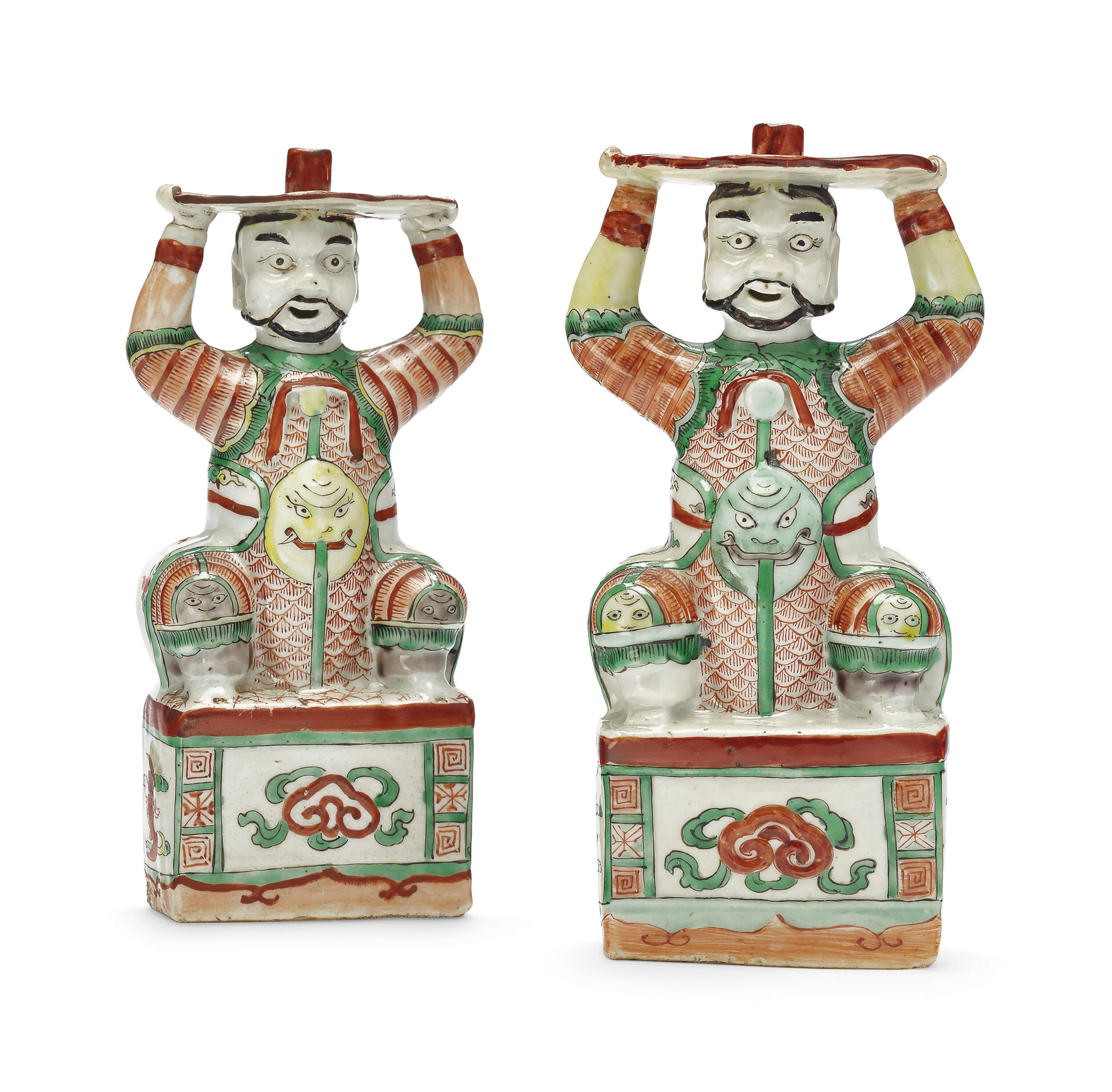 pair of famille verte figural candleholders 17th 18th century.jpg