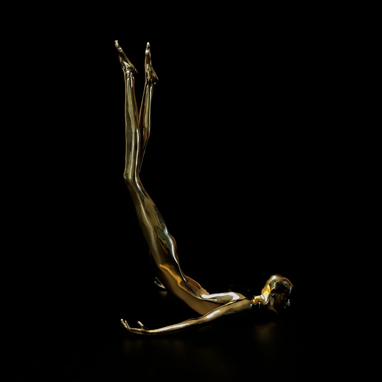  Title: Daydreamer #2   
(HxWxD) 20 x 12 x 11 cm 
Bronze
