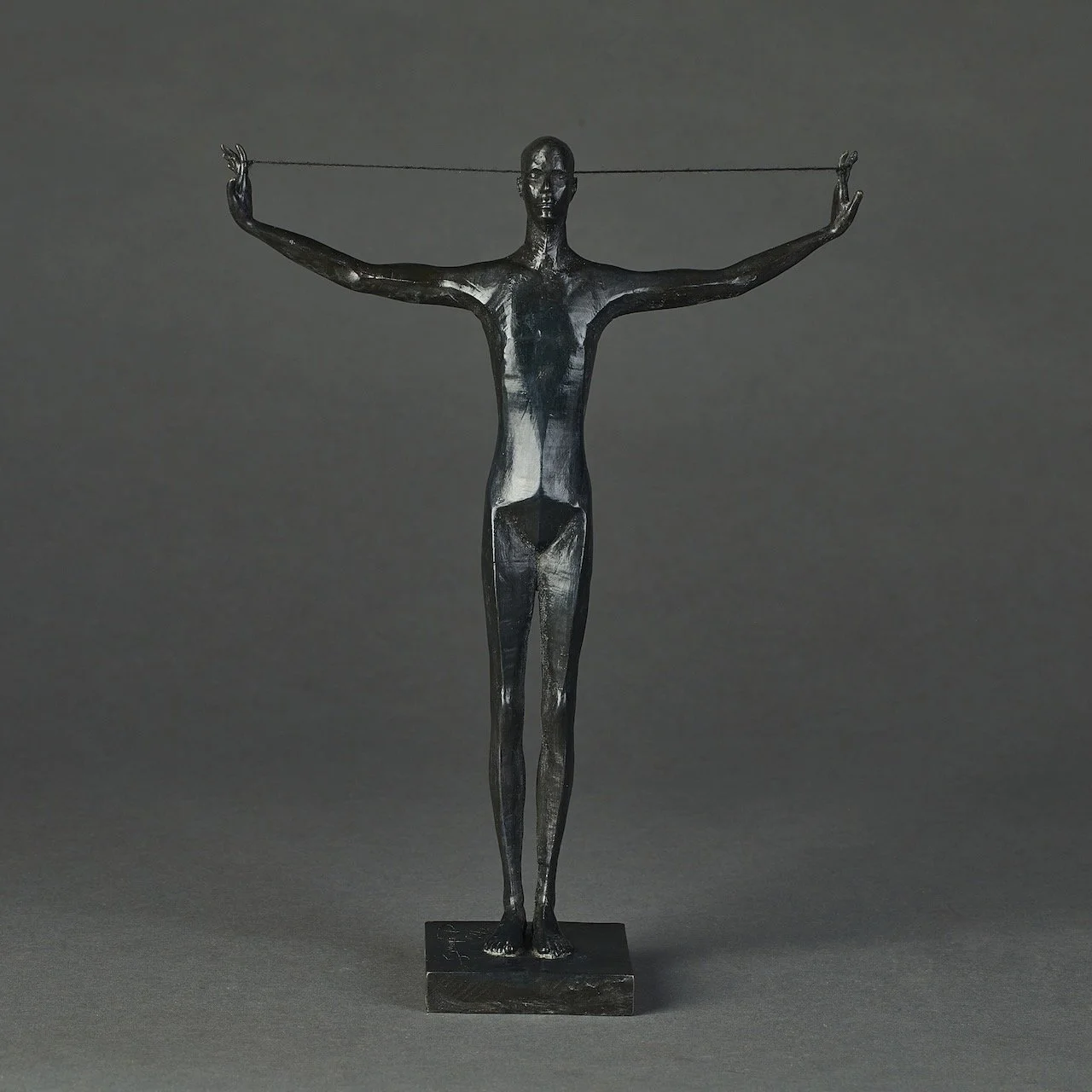  Title: Touch   
(HxWxD):27x20x6 cm 
Bronze