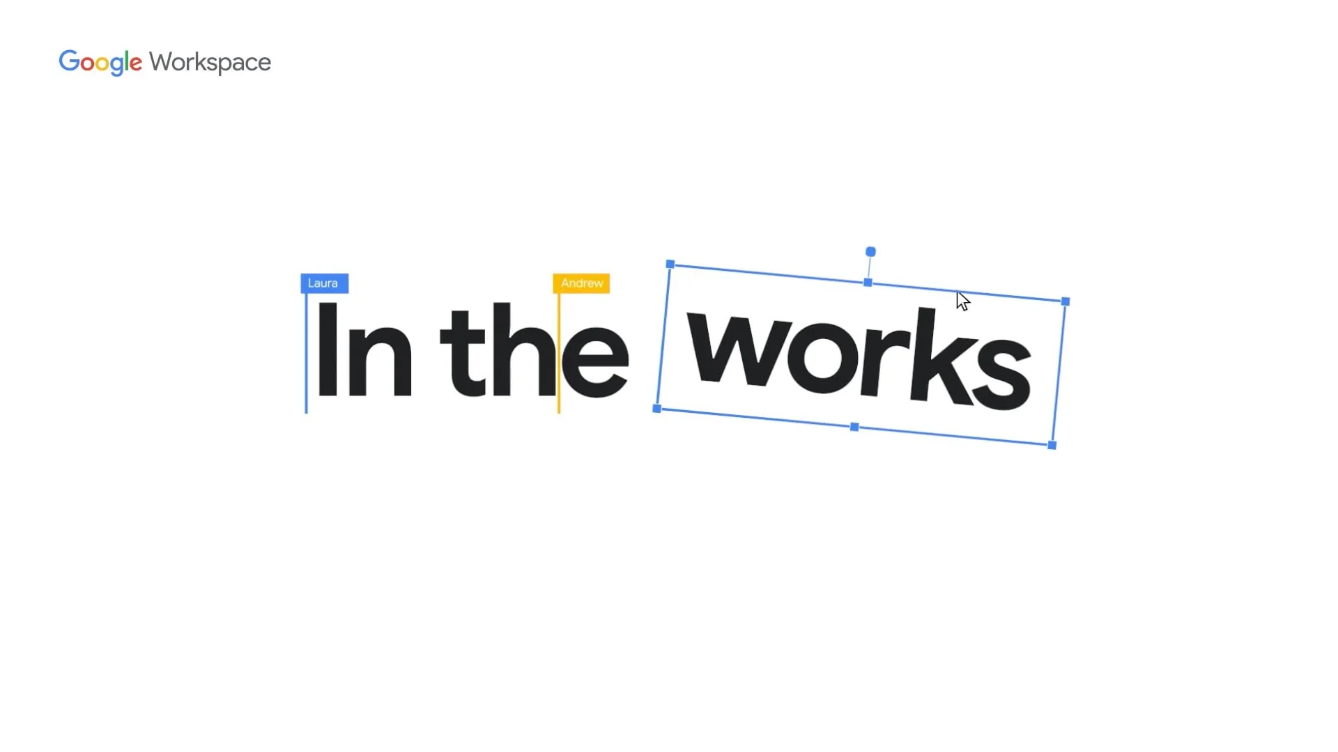 Google Workspace: In the Works