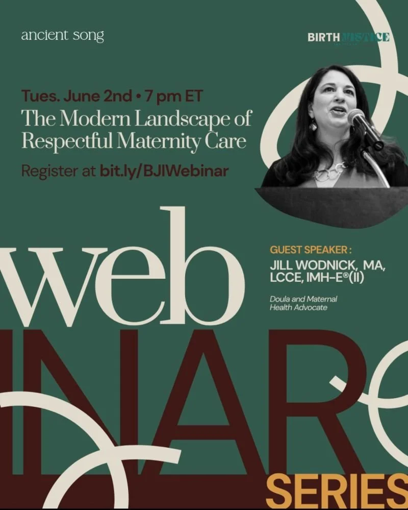 landscape of respectful maternity care webinar 6/2/26, 7pm ET on zoom