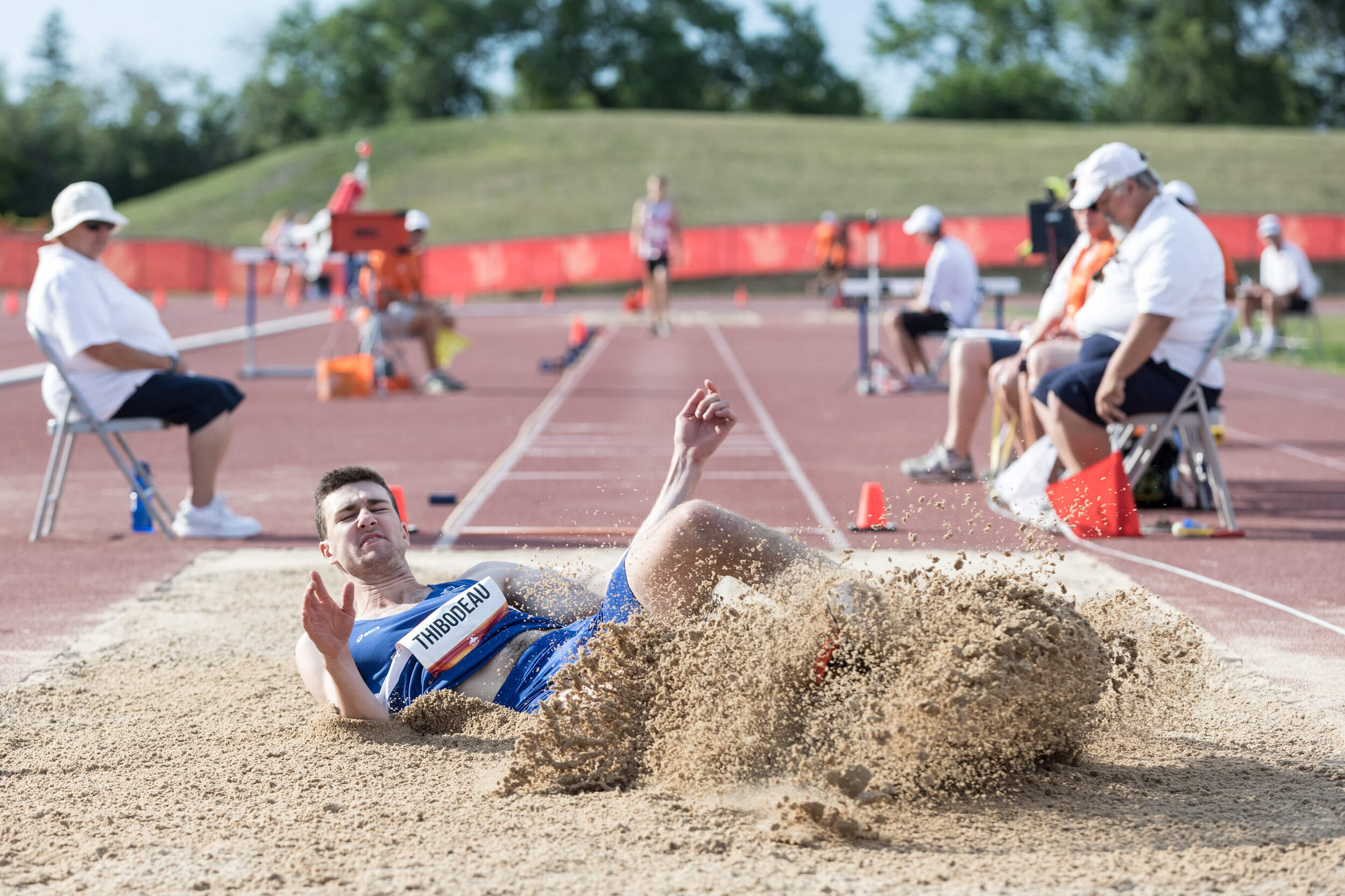 Long Jump Technique - Landing for Maximum Distance 