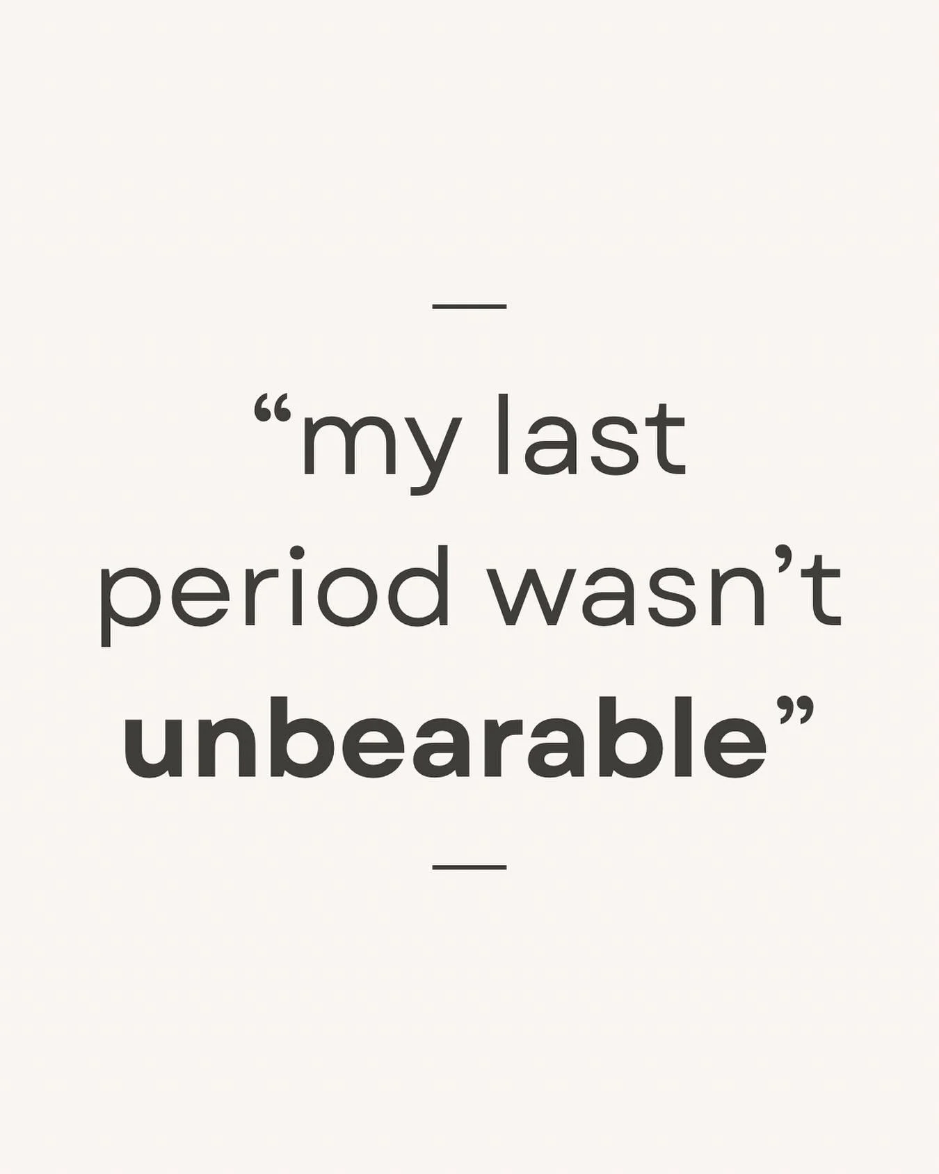 Last week my client hopped on and was so excited to tell me that her period for the past two months was finally not unbearable. She typically has really intense cramps and after implementing some of the personal recommendations I provided her, she ha