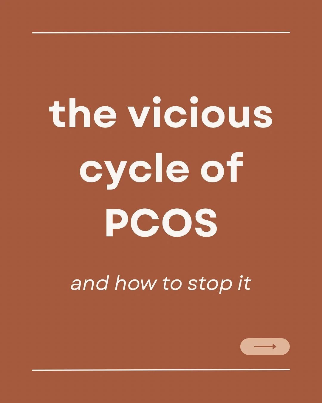 Do you have insulin resistance AND high testosterone at the same time? Eve though the insulin issue is likely the root cause, you have to work on both at the same time.

As much as I wish everyone could do the same thing to fix it all, our bodies are