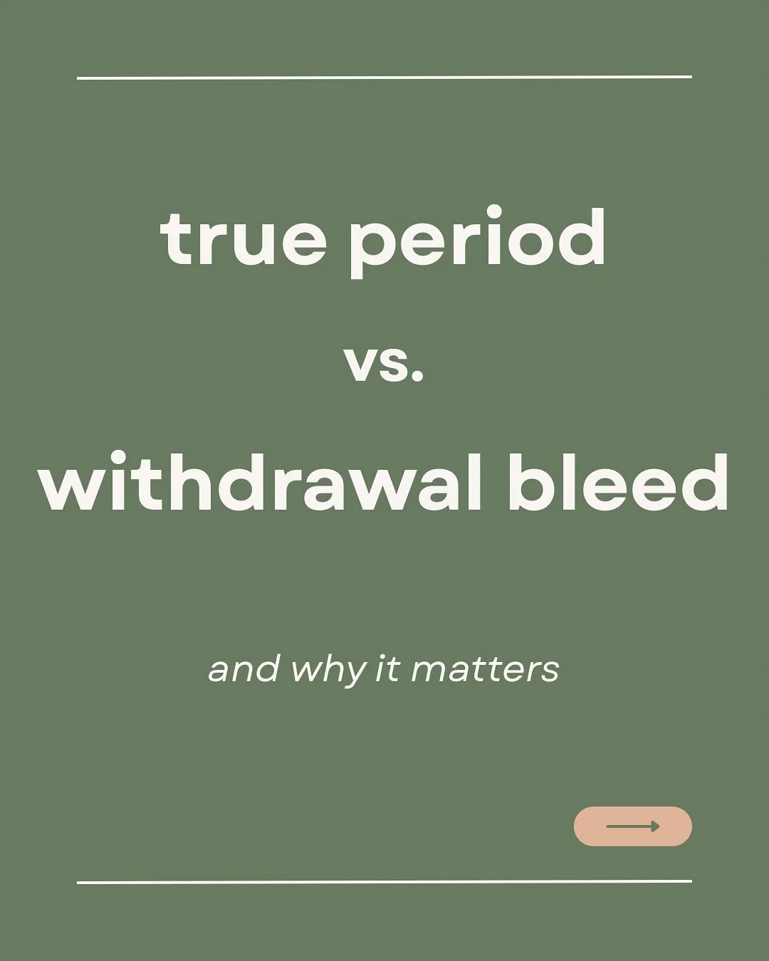 Many women assume that getting a withdrawal bleed on birth control means their hormones are “balanced.” In reality, that bleed is not a reflection of their natural cycle at all. It’s simply the body’s response to the drop in s