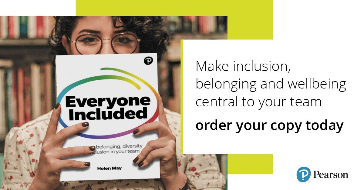 ‘Everyone Included’ by Helen May published by Pearson Business