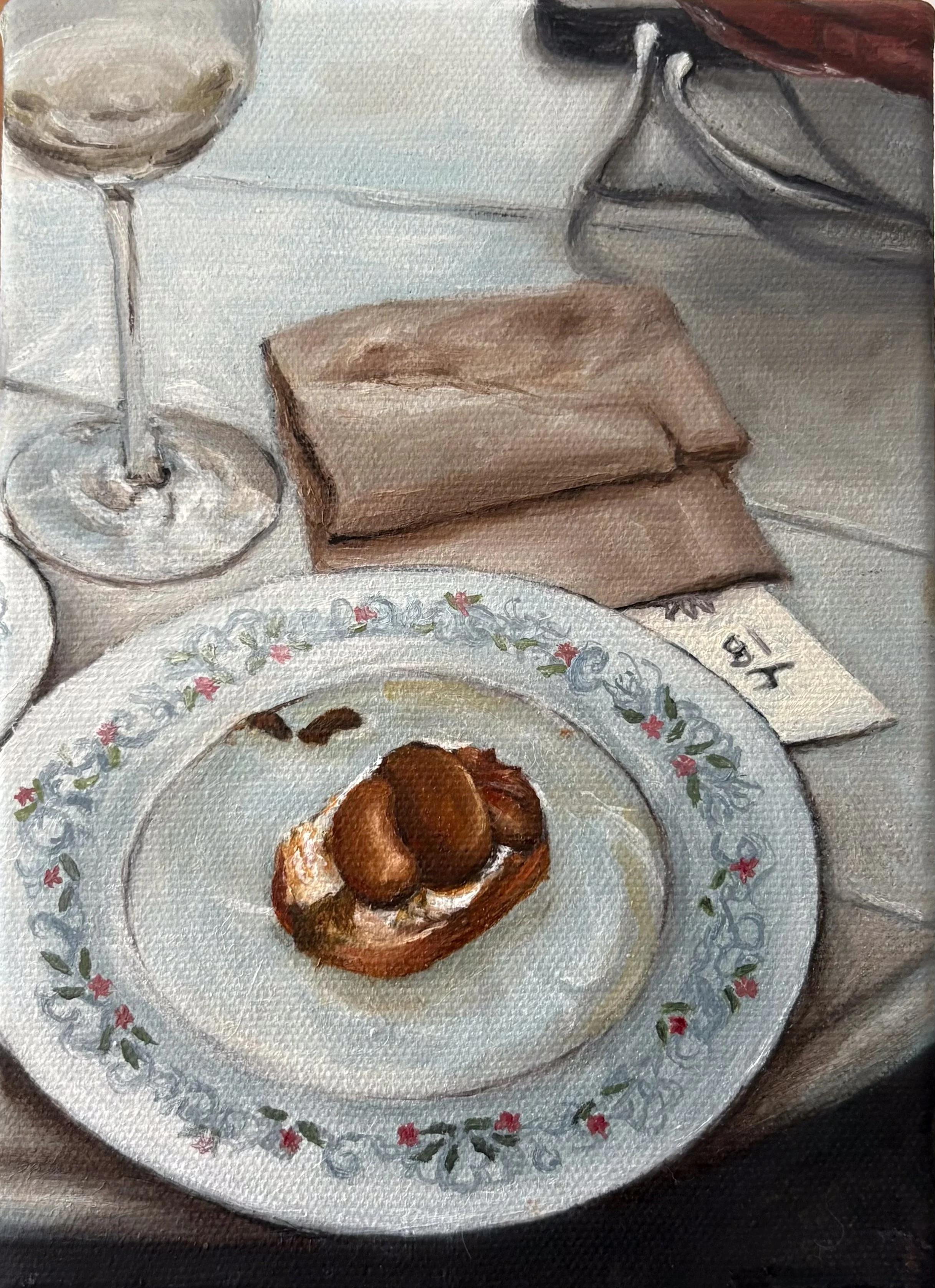 le legume, 2026. Oil on Canvas. 5"x8"