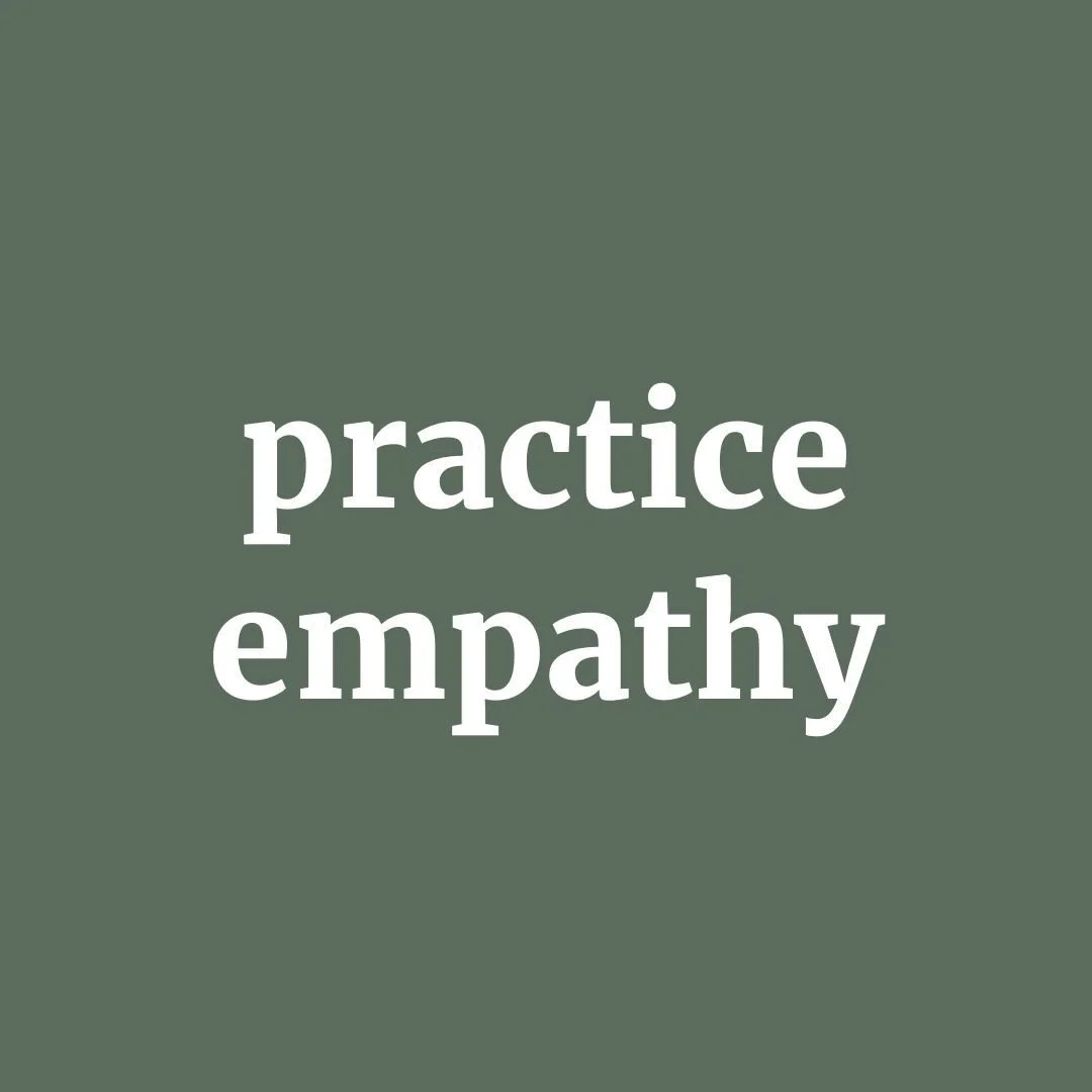 Focus. Practice Empathy.⠀
#practiceempathy