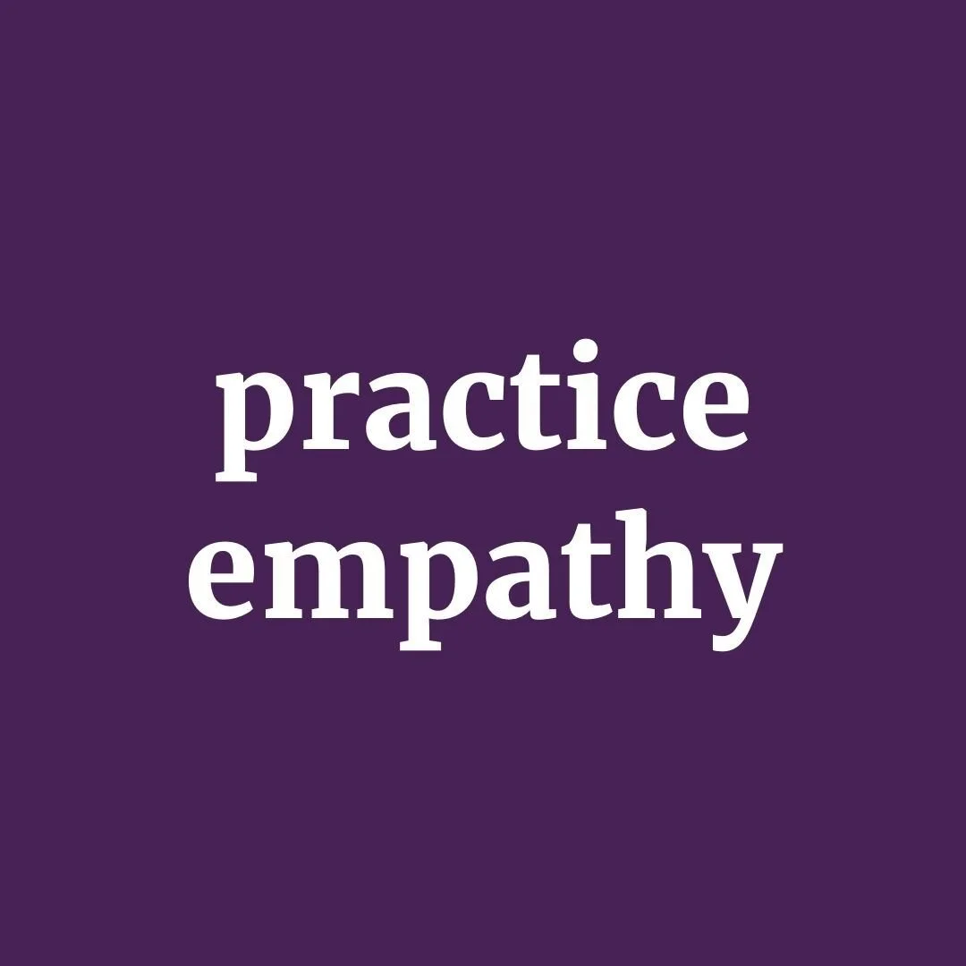 Focus. Practice Empathy.⠀
#practiceempathy #empathydecathlon