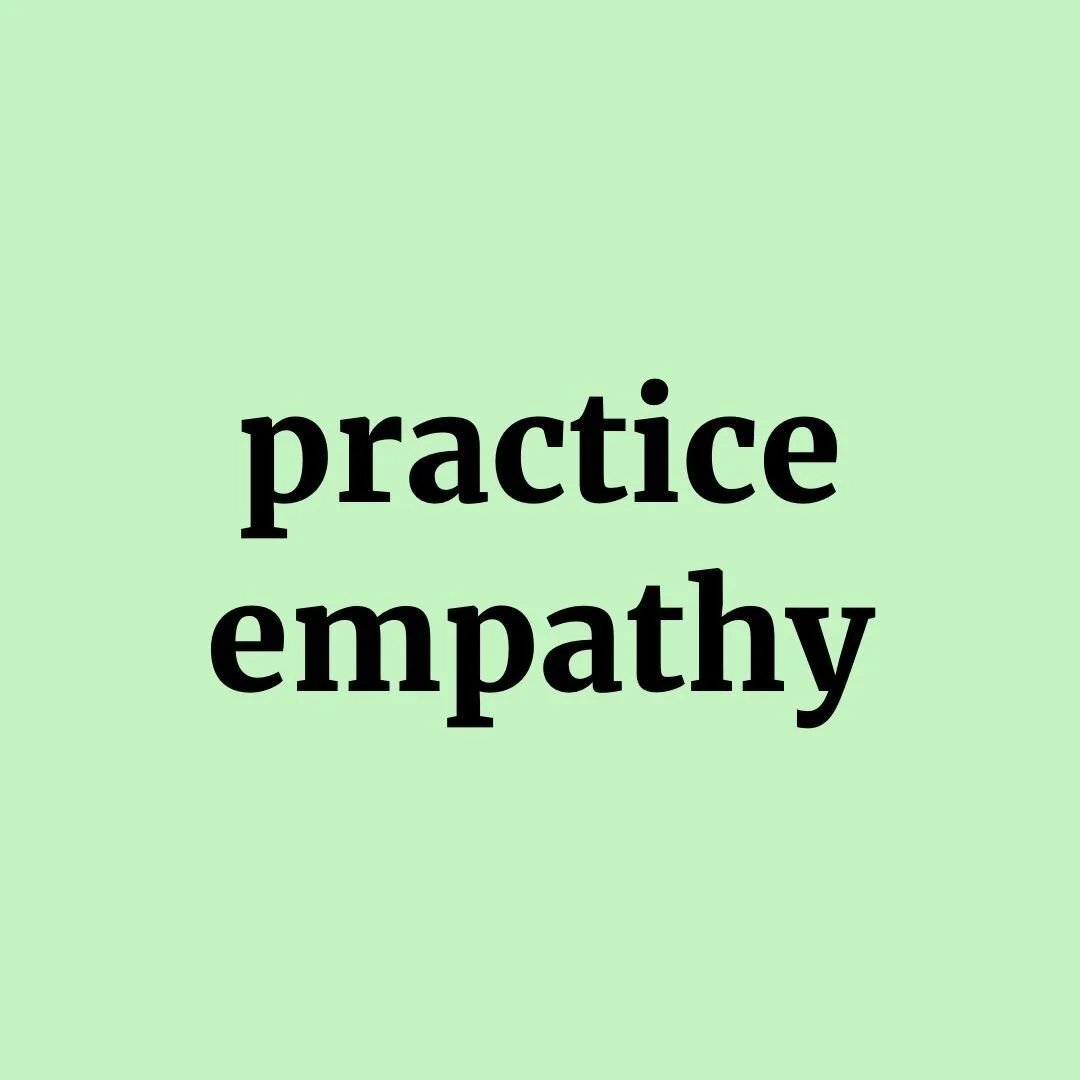 Focus. Practice Empathy.⠀
#practiceempathy #empathydecathlon