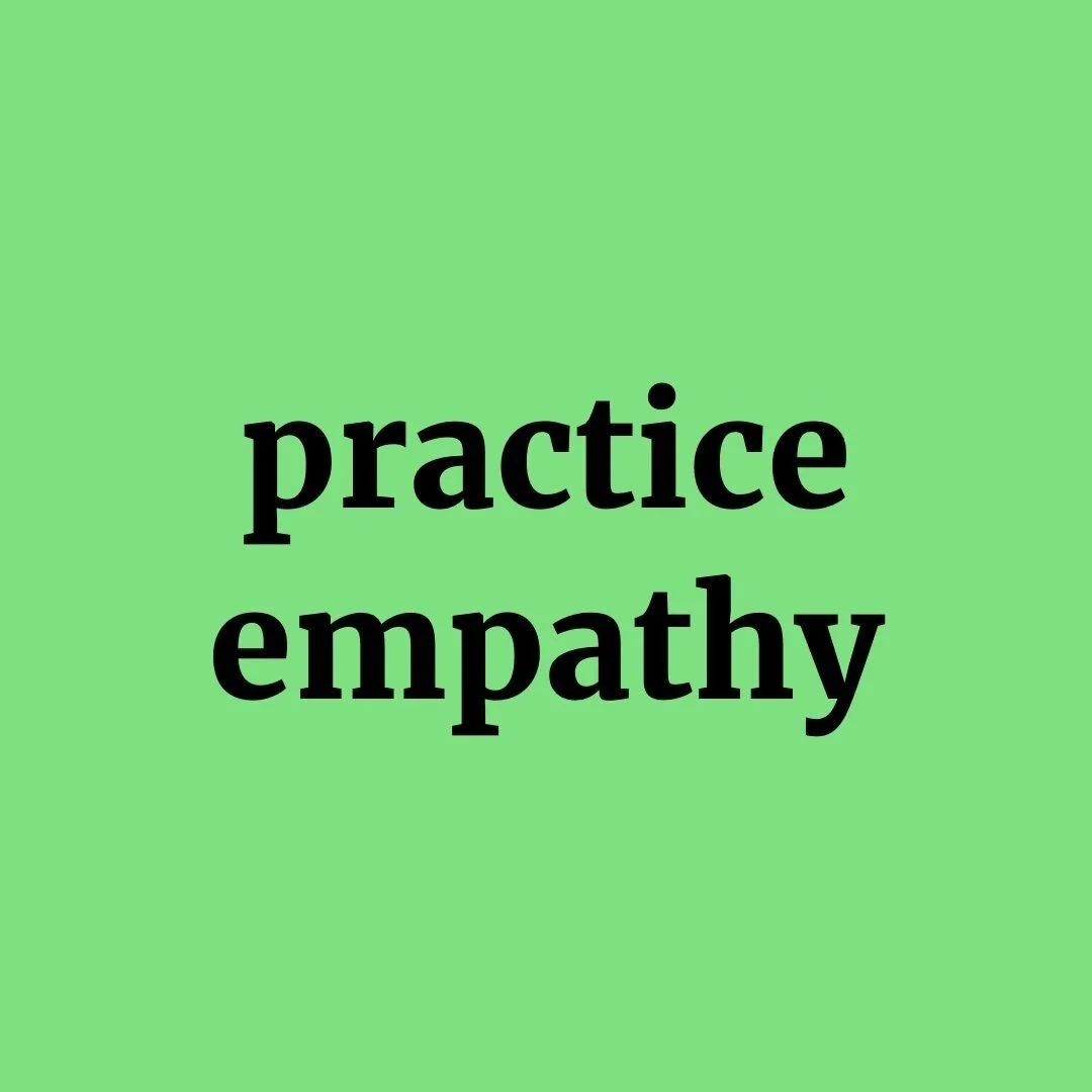 Focus. Practice Empathy.⠀
#practiceempathy #empathydecathlon