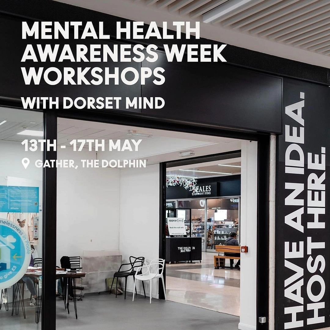 This is so exciting. Check these amazing Dorset Mind  workshops at The Dolphin Poole, as part of Mental Health Awareness Week from Monday 13th May

Posted @withregram &bull; @dorsetmind Delighted to partner with our friends at The Dolphin to offer a 
