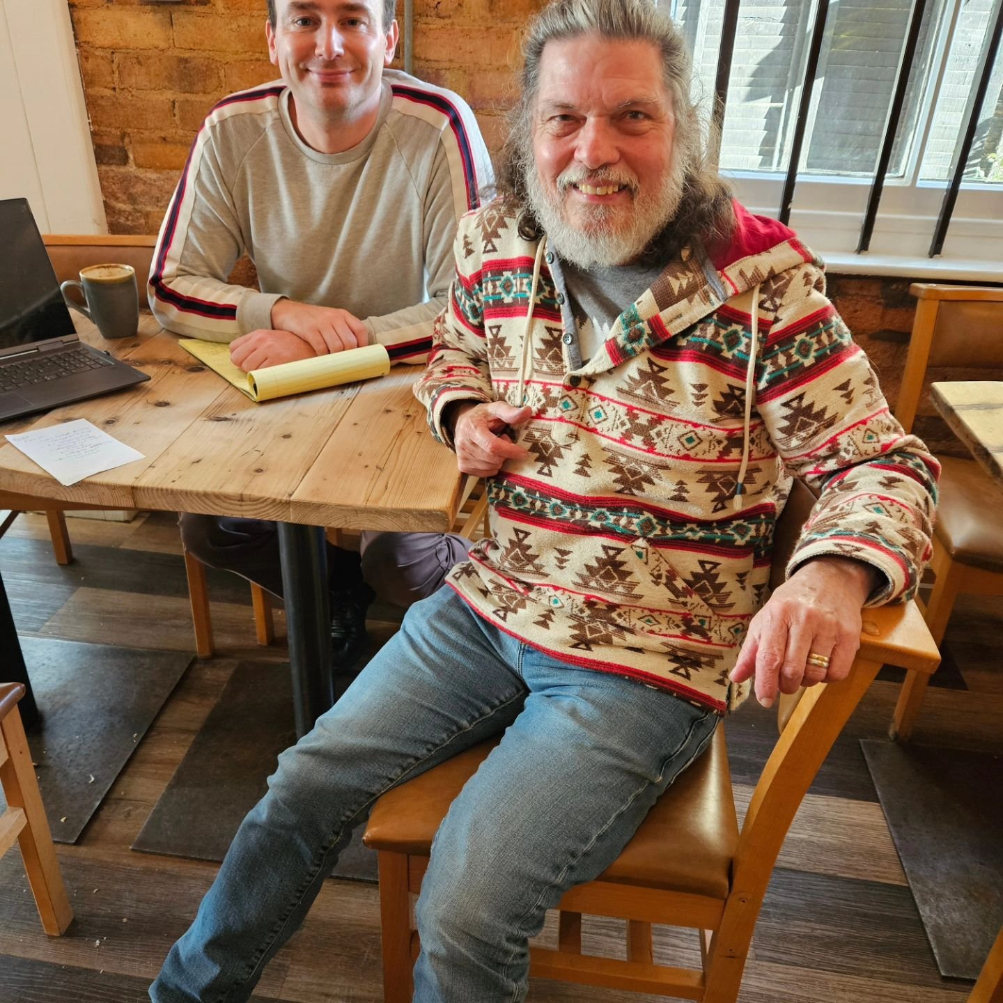 Great to catch up with @tomhayesmp at @wildandgingercafe to talk about my #MentalHealth work with @dorsetmind @dorpip and @samaritanscharity (Bournemouth and District).

Tom is passionate about mental health. Really excited to see how important this 