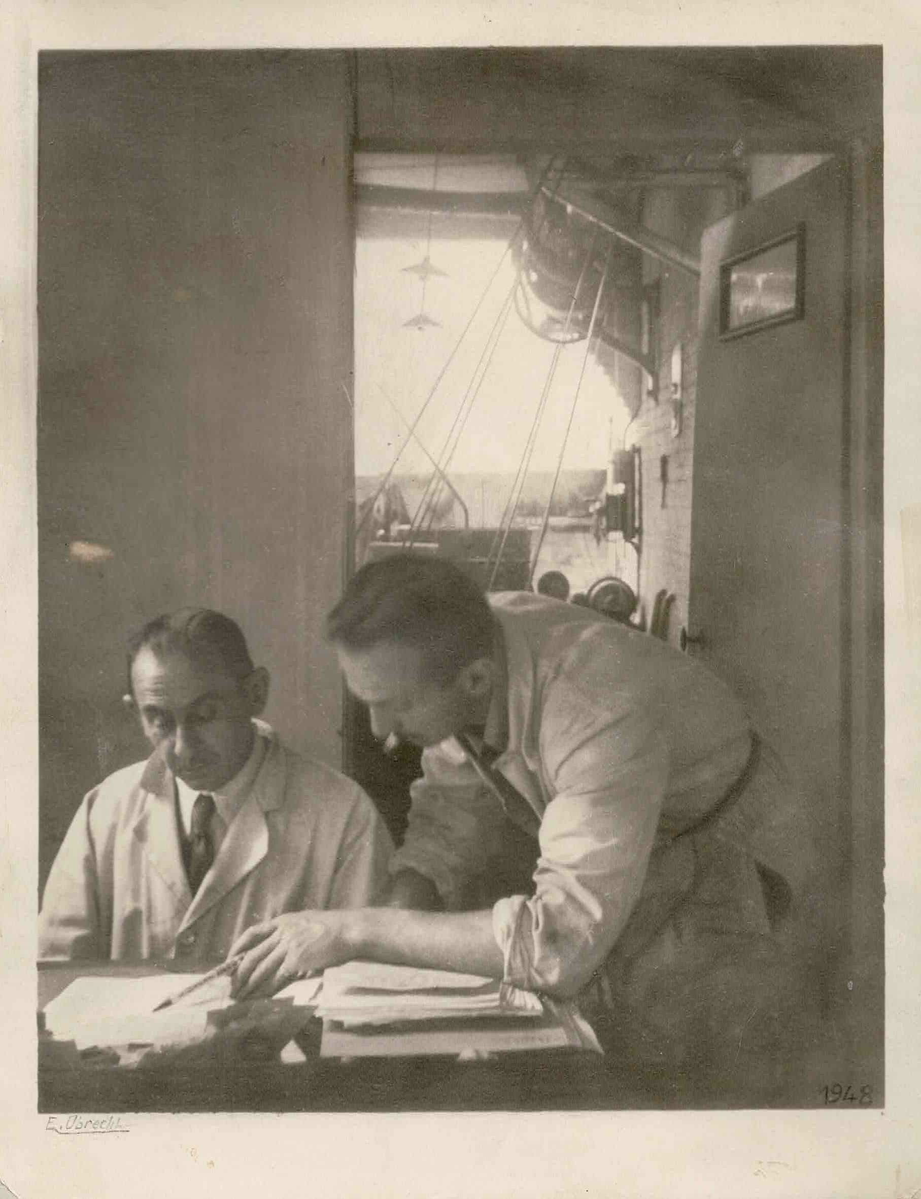 Werkdag in de Linckx ateliers, 1948