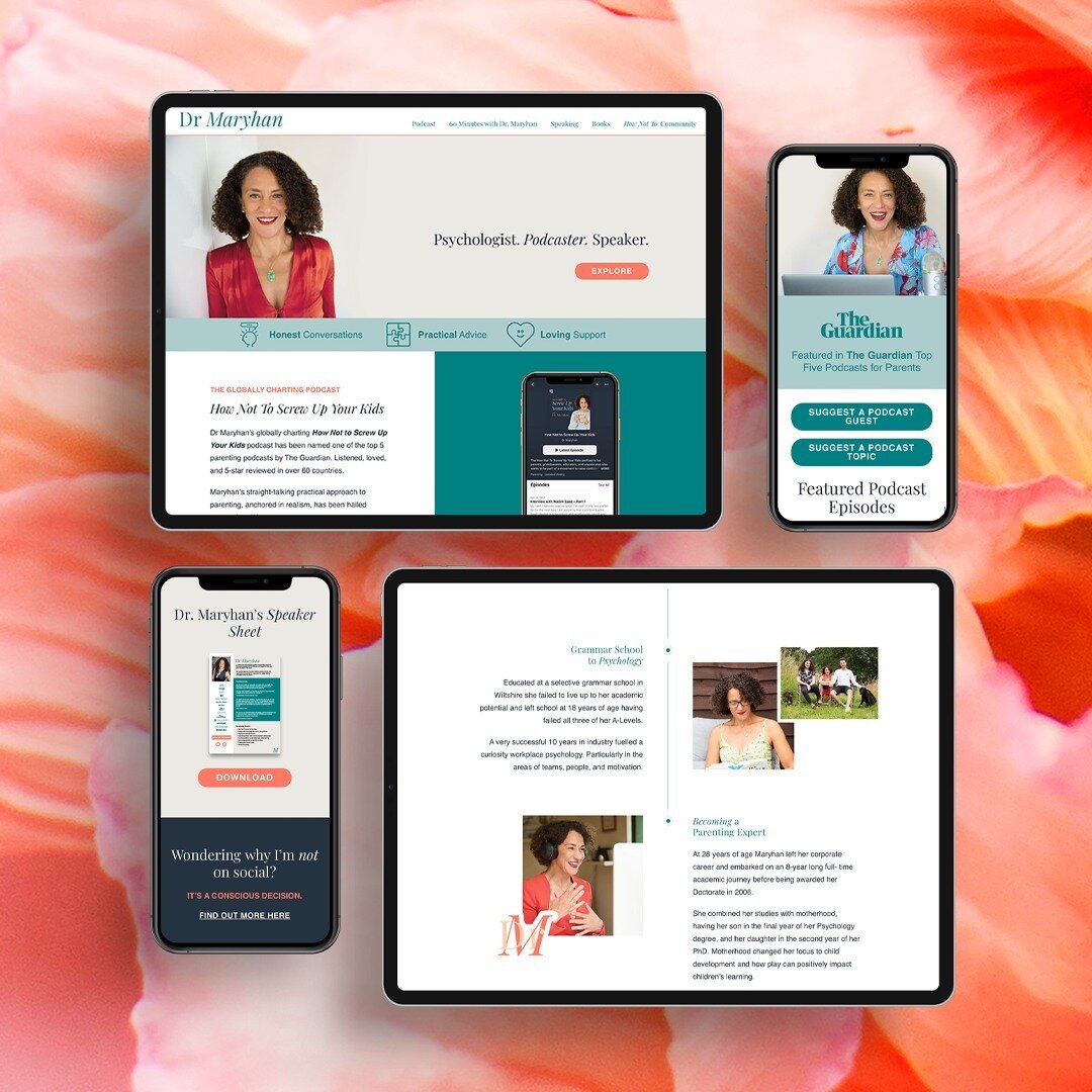 🧡 The all-new expert website design for Dr. Maryhan.⁠
⁠
🖥️ See the site ➡️ https://drmaryhan.com/