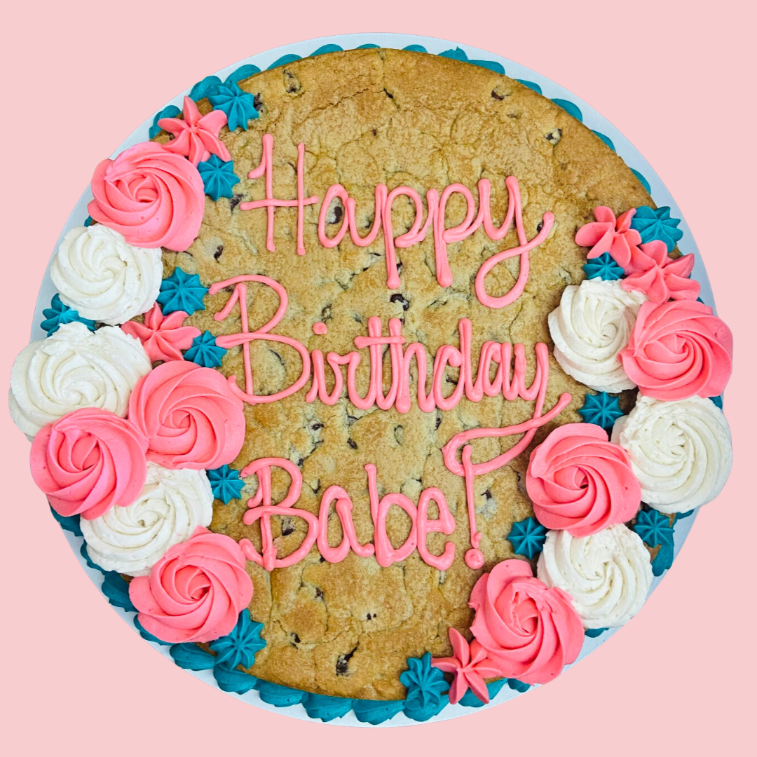 8" Round Cookie Cake - Starts at $35