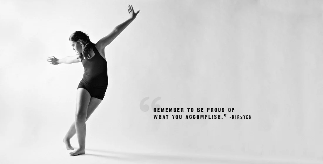 young girl dancing against a white background. Portsmouth NH
