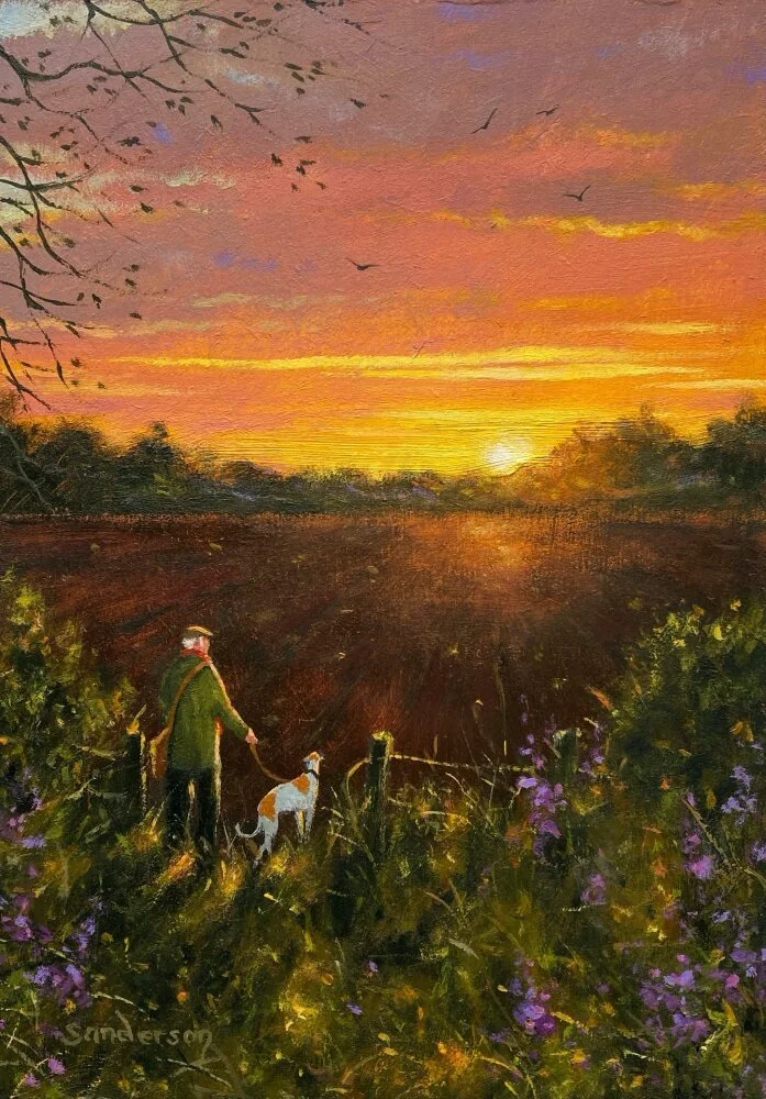 We stand a while..and smile.