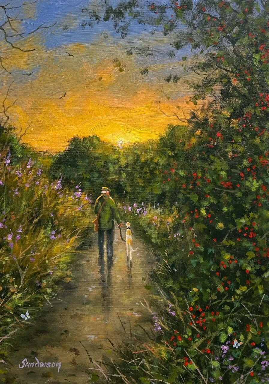 A lovely September day softly fades away..