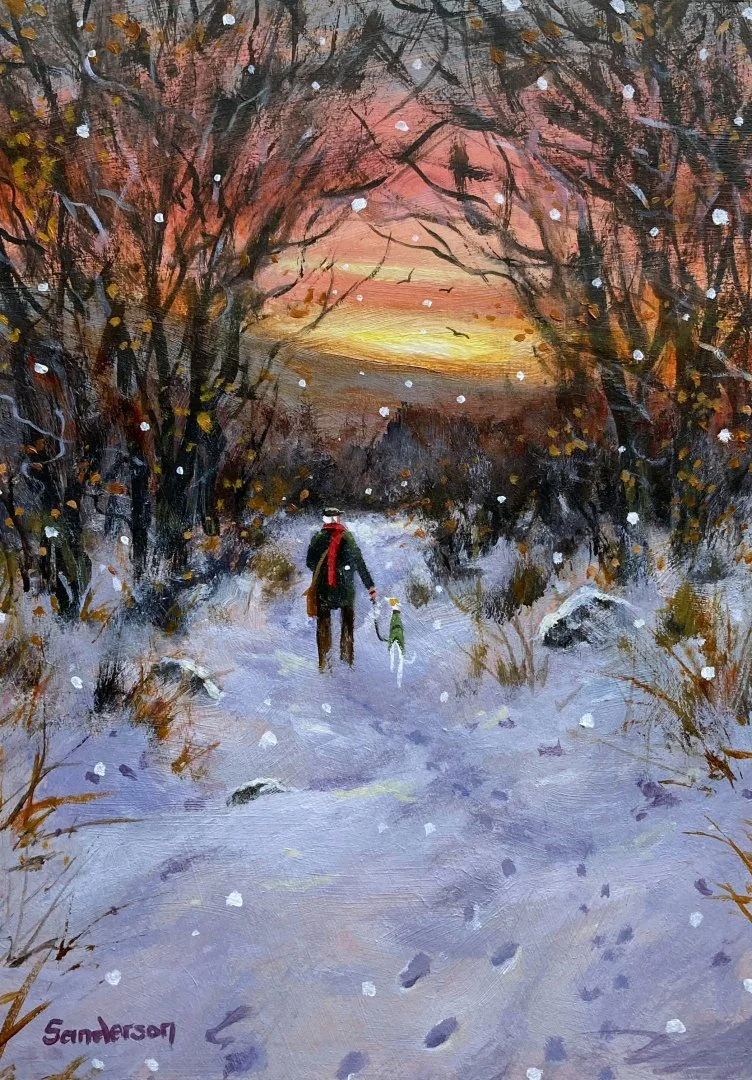 We better be on our way, as it's the shortest day