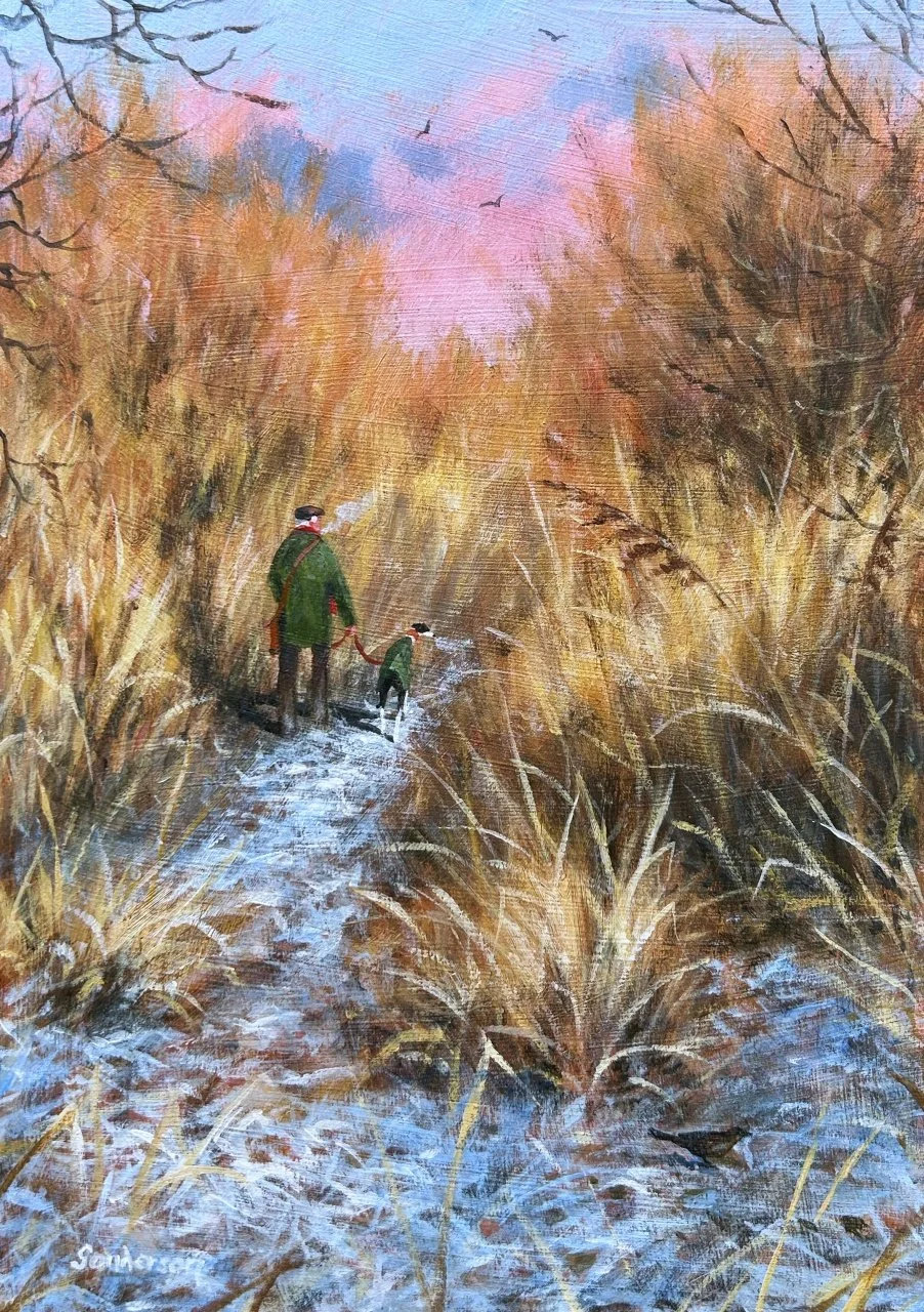 Another day dawns bright though it was -3 over night..