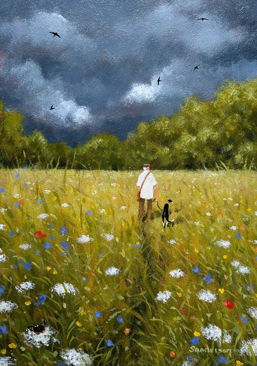 The swifts are flying low, it might be time to go...