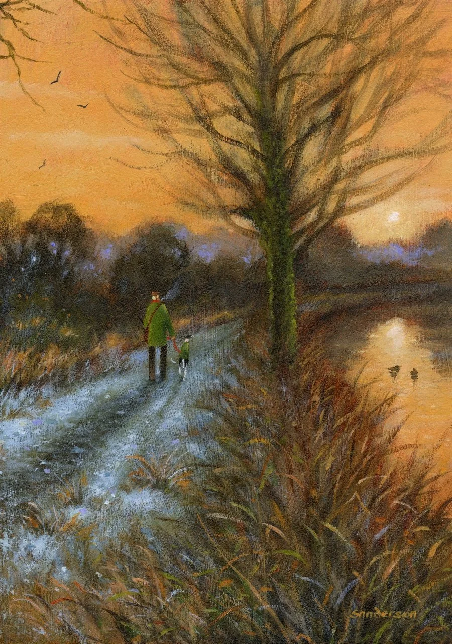 It's cold and still in the January chill..