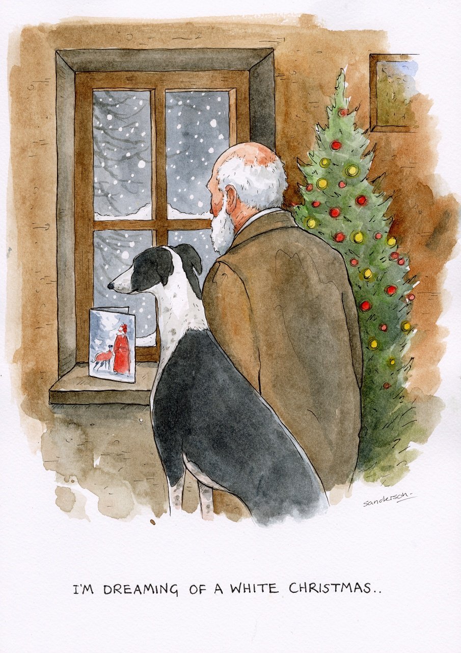 I'm dreaming of a white Christmas...