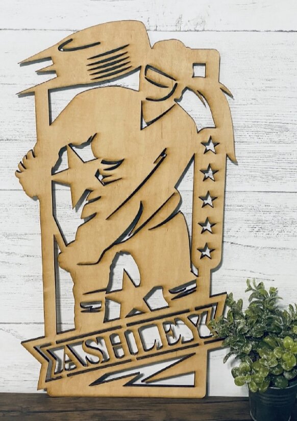 Girls Ice Hockey Monogram Trophy Shelf Sign.jpeg