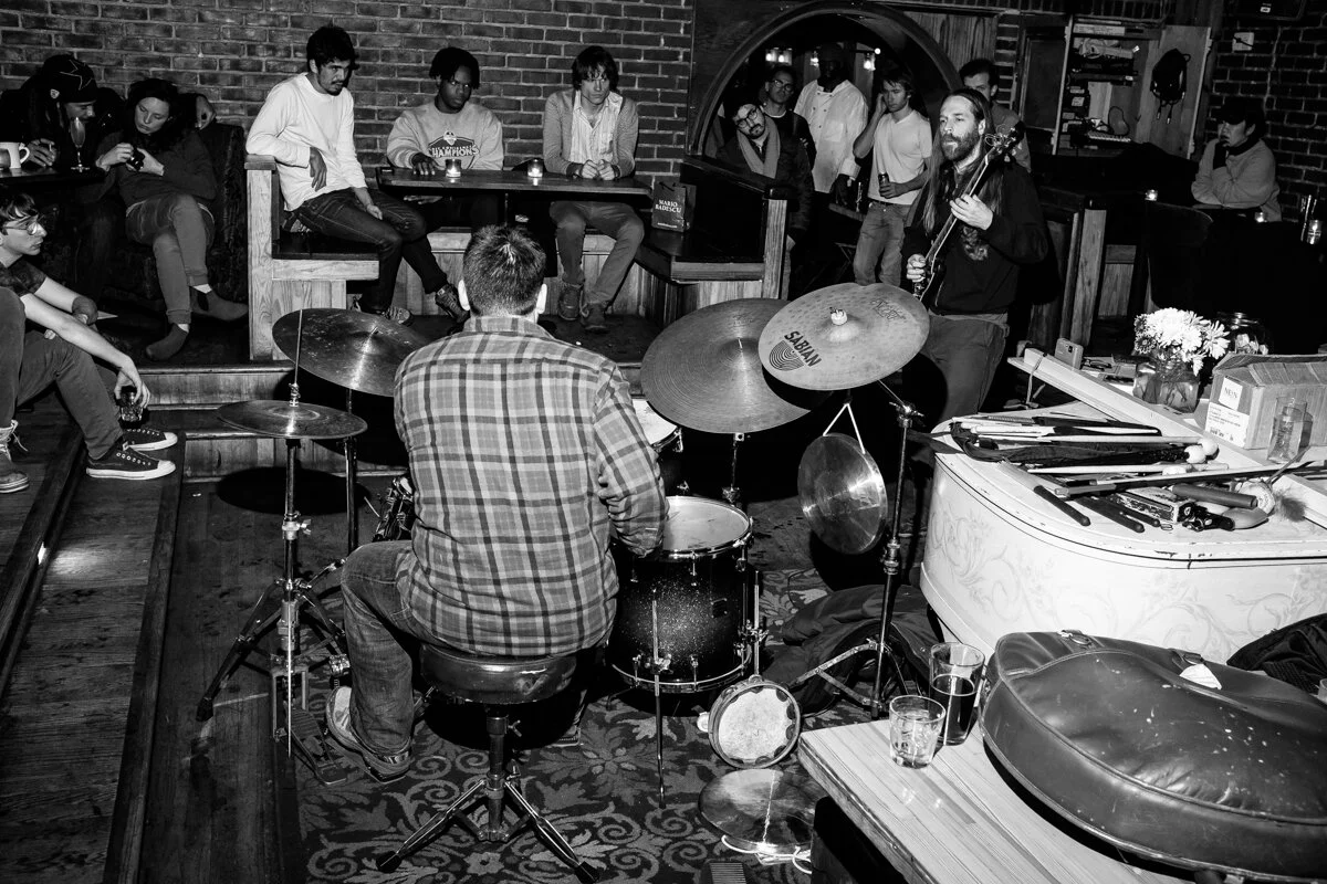 
Mike Pride + Mick Barr at Manhattan Inn  