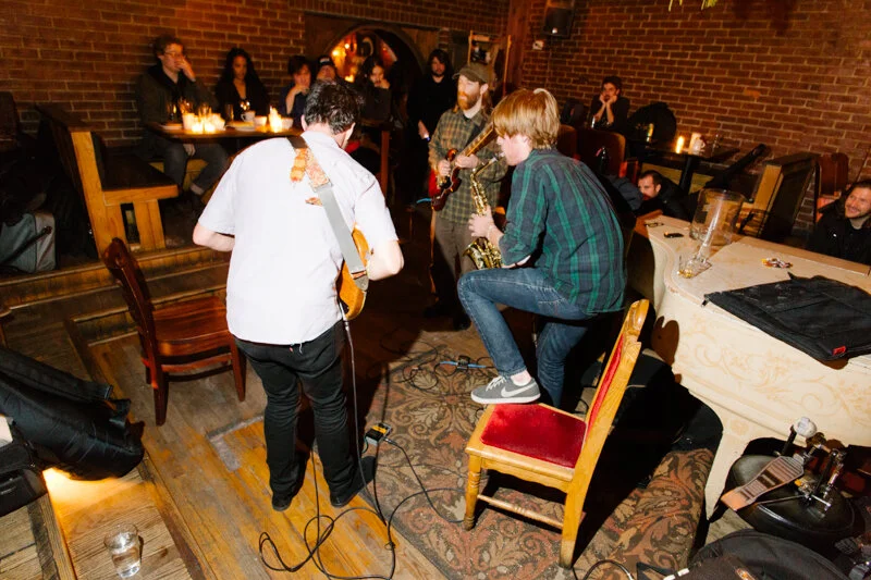 
last night at Manhattan Inn  