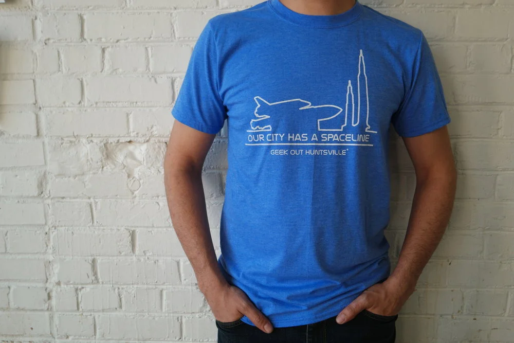 Spaceline Youth and Adult T-Shirt — Green Pea Press