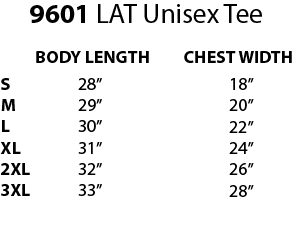 9601 LAT Unisex Tee.png