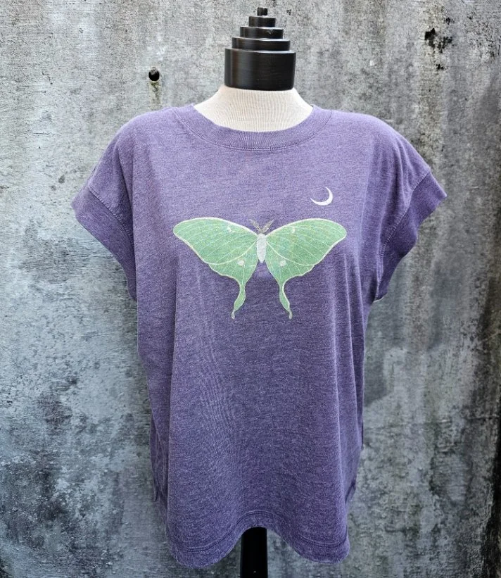 Luna Moth - Ladies' Dolman Tee