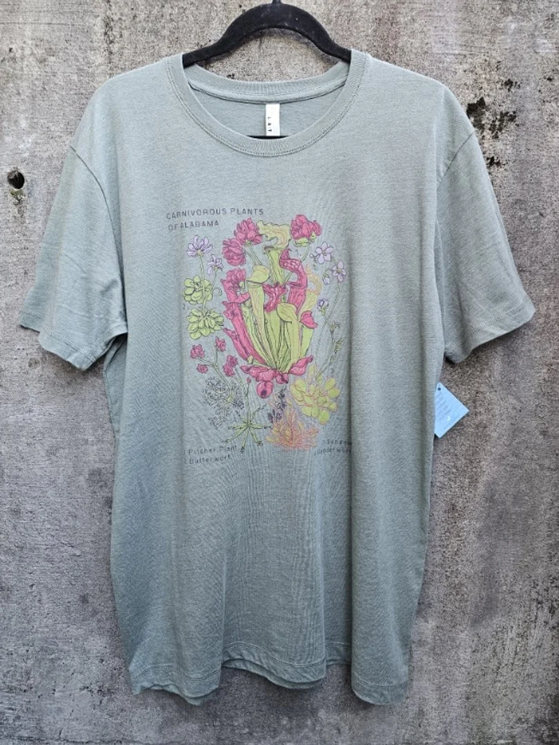 Carnivorous Plants of Alabama - Unisex Tee