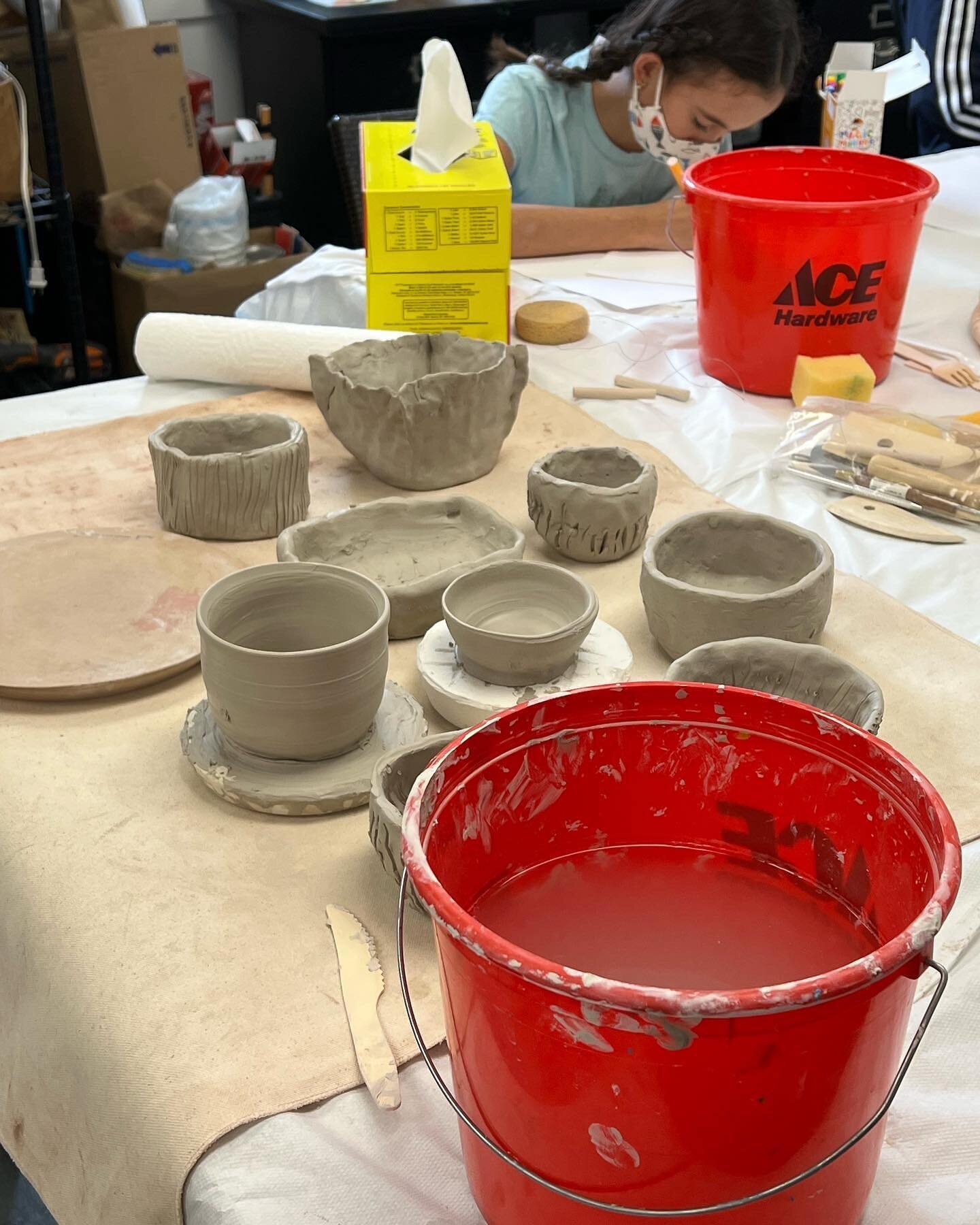 Pottery Camp today!