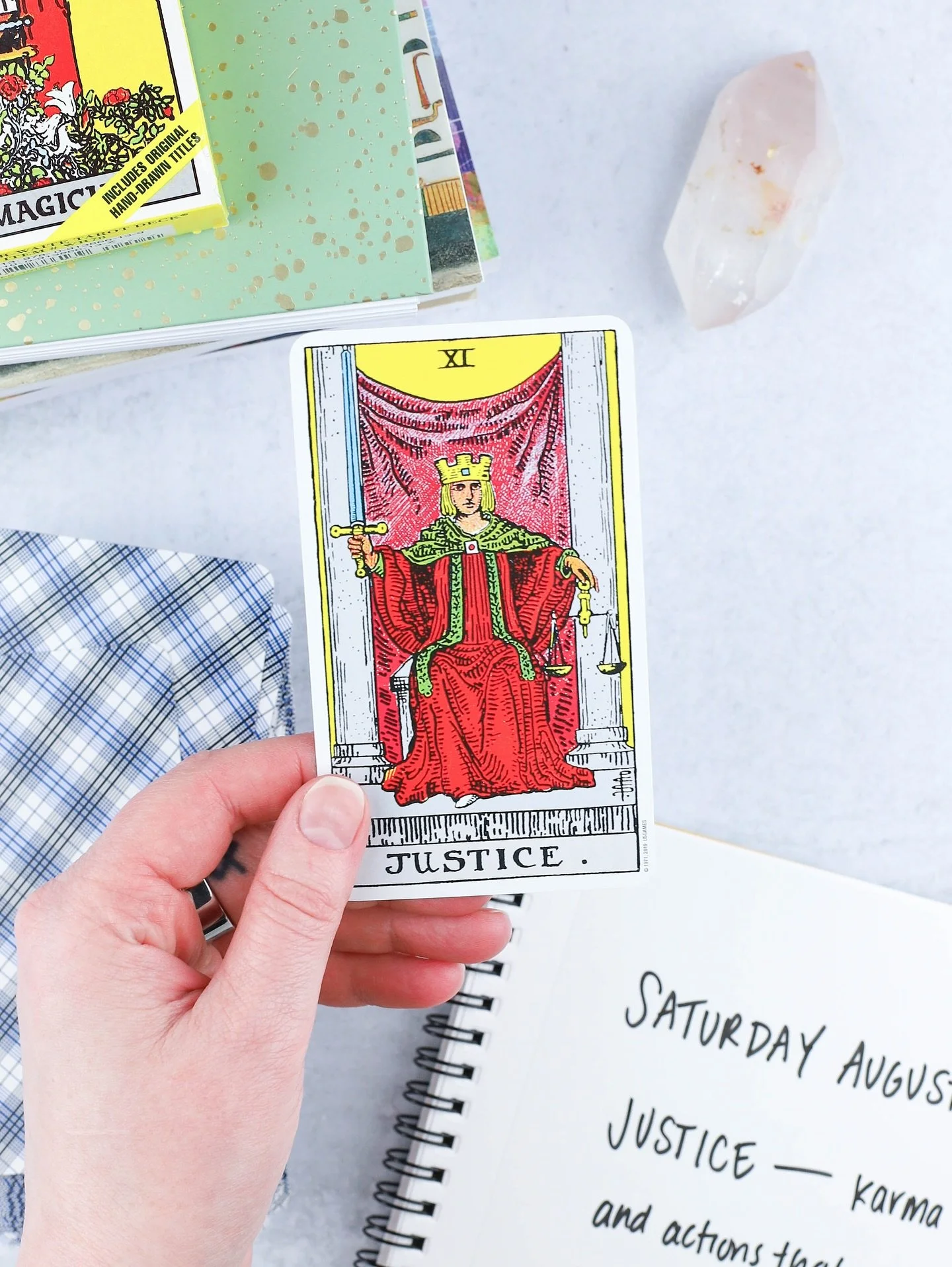 Saturday, August 23rd: Justice &mdash; 

Karma misses nothing, and actions that seem to go &ldquo;unpunished&rdquo; in the human view of things are lessons painfully learned at another point in time. Acting with integrity is crucial, even when no one